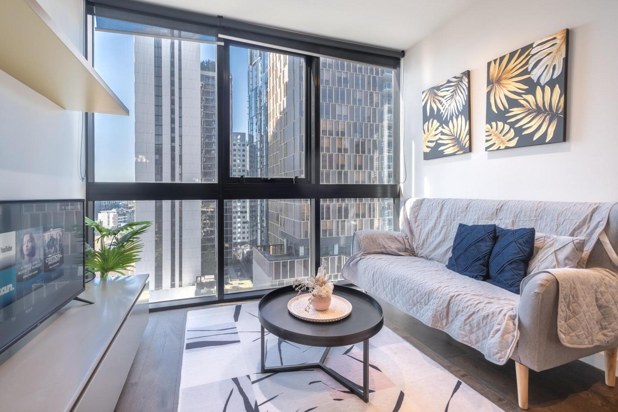 Relaxed 1Br1Ba City View Apt Wifi In Cbd Melbourne Exterior photo