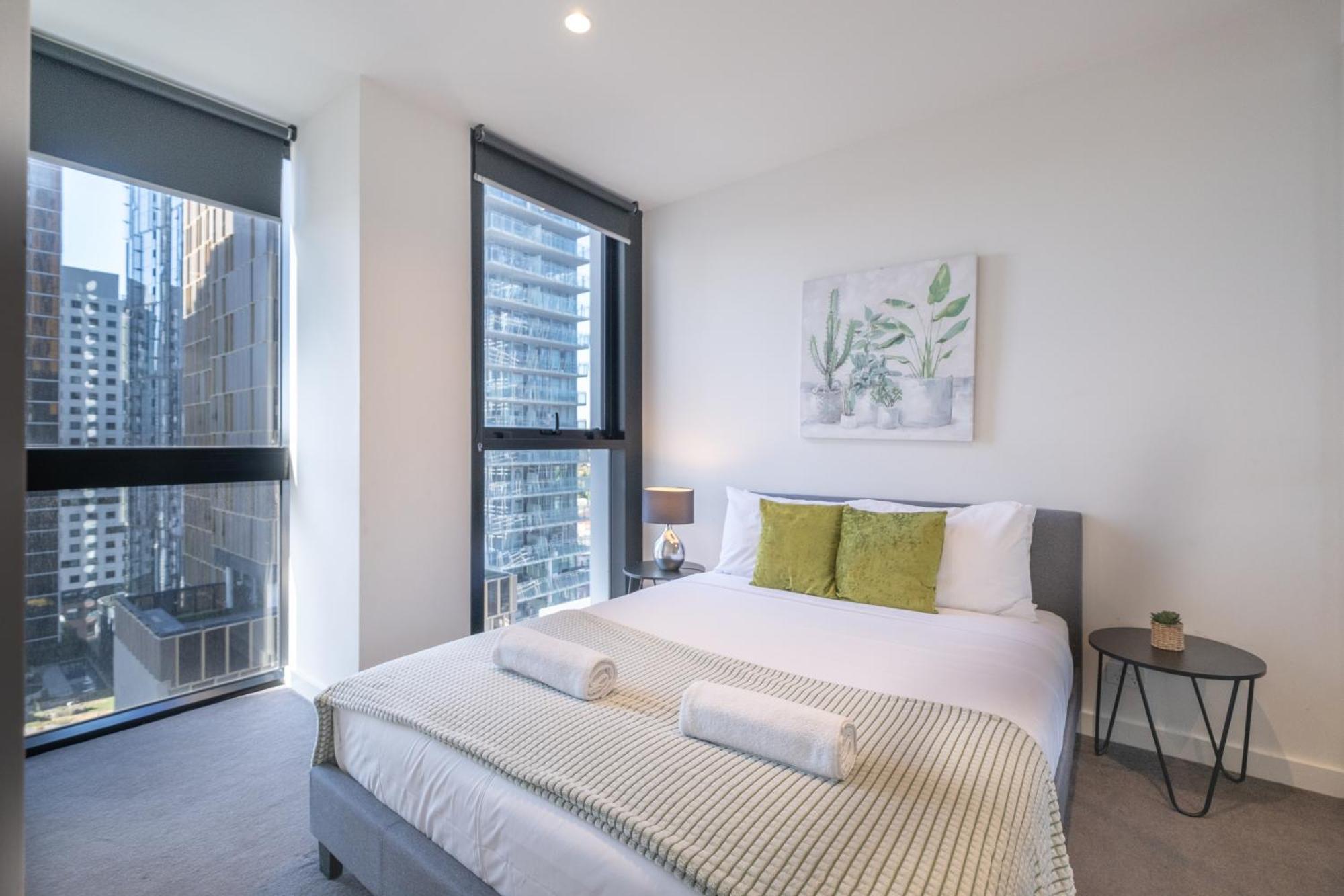 Relaxed 1Br1Ba City View Apt Wifi In Cbd Melbourne Exterior photo